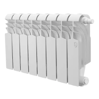 Биметаллический радиатор отопления Royal Thermo Vittoria Super 300 VDR80 8 секций Bianco Traffico