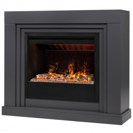 Каминокомплект RealFlame Stanley 26 GR с очагом Helios 26 SBG 3D в ДНР