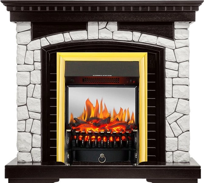 Каминокомплект Royal Flame Glasgow с очагом Fobos FX M Brass в ДНР