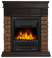 Каминокомплект Firelight Bricks Wood Classic с очагом Electrolux EFP/P-1020LS камень темный/шпон венге в ДНР