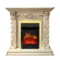 Каминокомплект Royal Flame Adriana с очагом Majestic FX Brass в ДНР