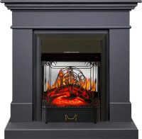 Каминокомплект Royal Flame California STD SFT с очагом Majestic FX M Black серый графит (разборный) в ДНР