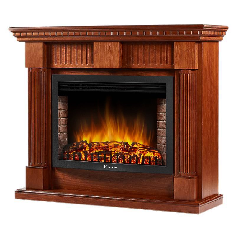 Каминокомплект Firelight Colonna 30 с очагом Electrolux EFP/P-3020LS шпон дуб в ДНР