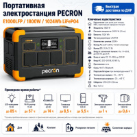 Портативная электростанция Pecron E1000LFP в ДНР