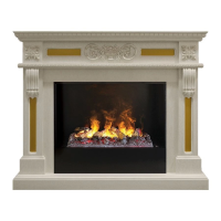 Каминокомплект RealFlame Corsica 26 WT с очагом 3D Cassette 630 + Black вставка в ДНР