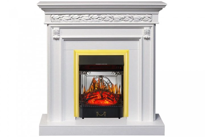 Каминокомплект Royal Flame Valletta c очагом Majestic FX M Brass в ДНР