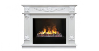 Каминокомплект RealFlame Philadelphia 25,5/26 WT 3D Cassette 630 + Black вставка в ДНР