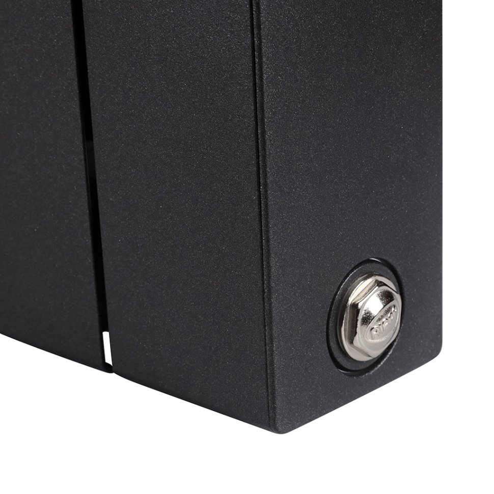 Биметаллический радиатор отопления Rifar Supremo Ventil SVR 350 14 секций нижнее правое подключение антрацит в ДНР