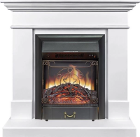 Каминокомплект Royal Flame California STD CRM (Разборный) с очагом Majestic FX Black санд сноу в ДНР