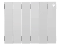Биметаллический радиатор отопления Royal Thermo PianoForte 300 6 секций Bianco Traffico