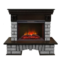 Каминокомплект RealFlame Country LUX Rock 25/25,5 с очагом Sparta 25,5 LED в ДНР