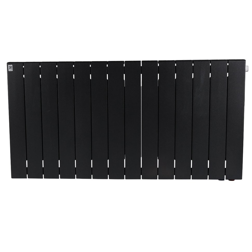 Биметаллический радиатор отопления Rifar Supremo Ventil SVR 500 14 секций нижнее правое подключение антрацит в ДНР