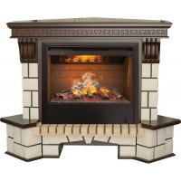 Каминокомплект RealFlame Stone Corner new 26/HL AO (DN) с очагом 3D Helios 26 в ДНР