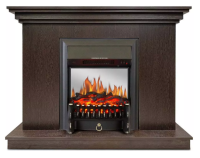 Каминокомплект Хорошие Камины Марс с очагом Royal Flame Fobos FX M Black венге в ДНР