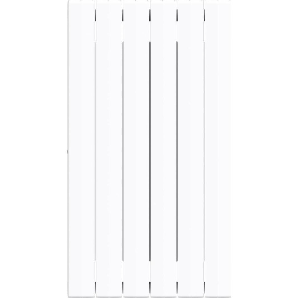 Биметаллический радиатор отопления Rifar Supremo 800 боковое подключение 5 секций белый RAL 9016 в ДНР