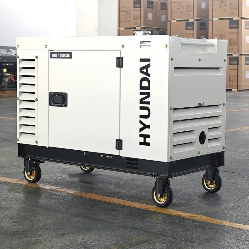 Дизельный электрогенератор Hyundai DHY 10000SE в ДНР