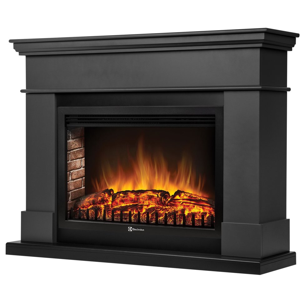 Каминокомплект Firelight California 30 с очагом Electrolux EFP/P-3020LS N графит в ДНР
