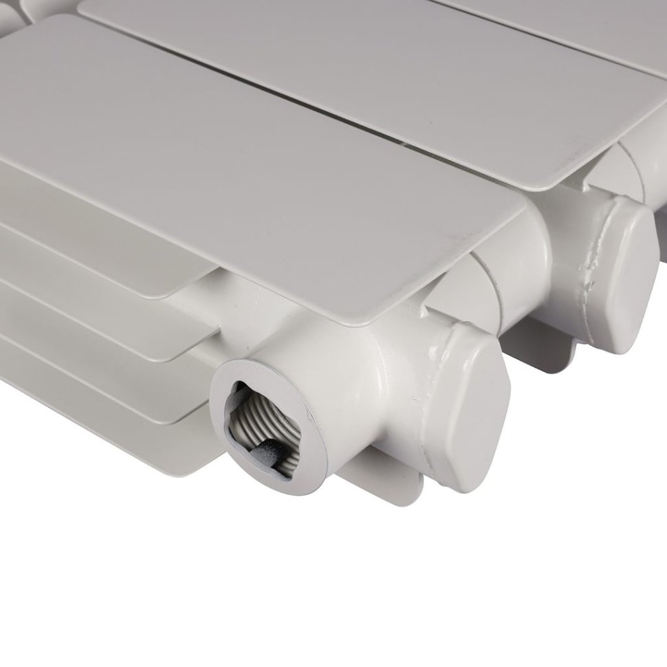 Радиатор алюминиевый Global VOX-R 200 14 секций боковое подключение белый RAL 9010 в ДНР