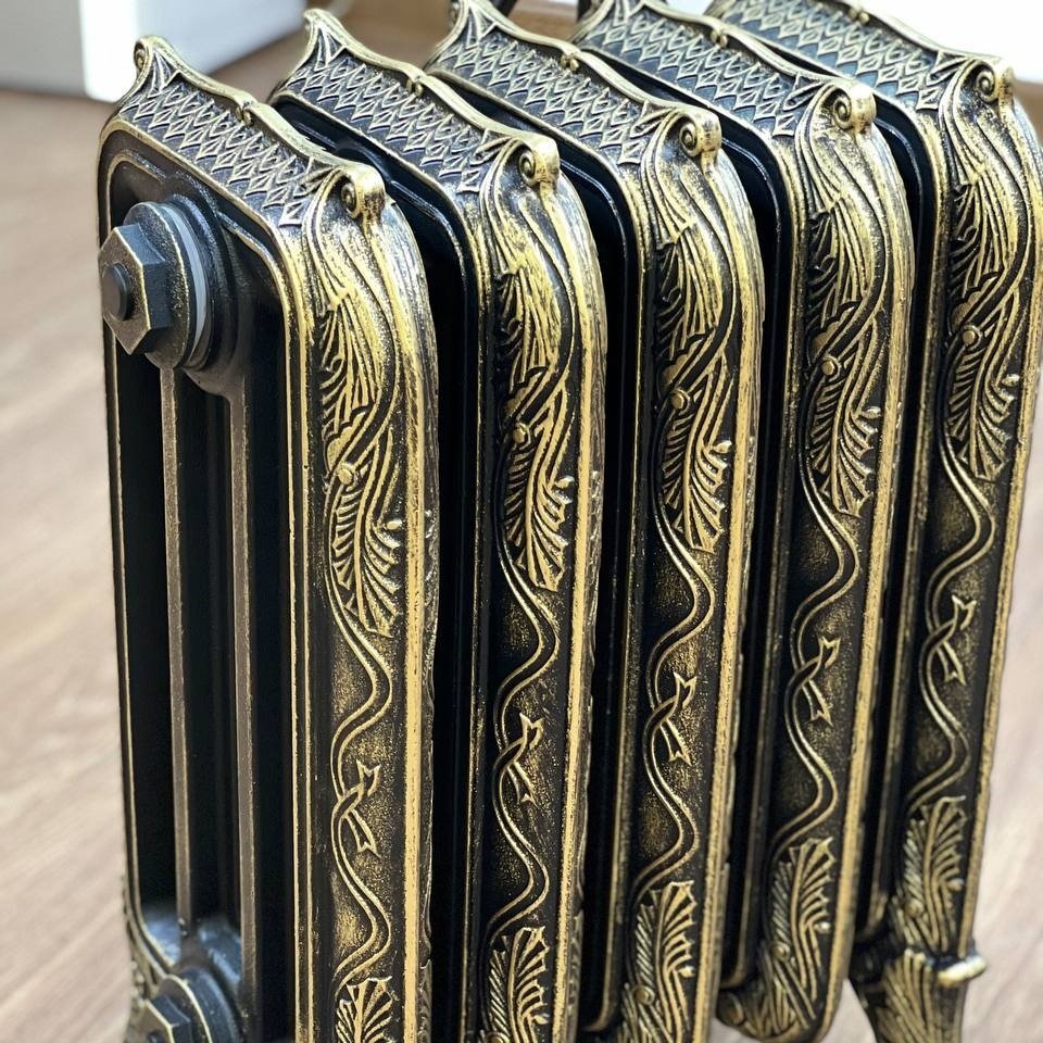 Чугунный радиатор отопления RETROstyle Радимакс Iris 350 1 секция в ДНР