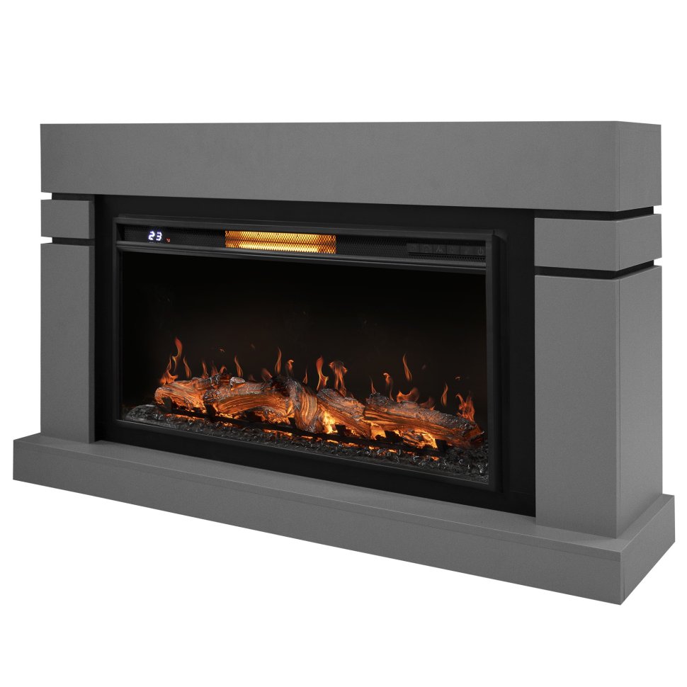 Каминокомплект Royal Thermo Aurora RTFP/P-AR40LS портал Lindos 42/40/36 светло-серый р/в в ДНР