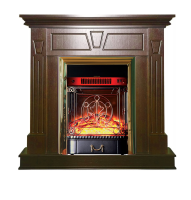 Каминокомплект Interflame Берта с очагом Majestic FX M Brass дуб в ДНР