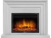 Каминокомплект Firelight Stretto 25 с очагом Electrolux EFP/P-2520LS белый в ДНР