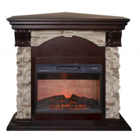 Каминокомплект RealFlame Dublin ROCK Corner STD/EUG/24 AO с очагом Irvine 24 в ДНР