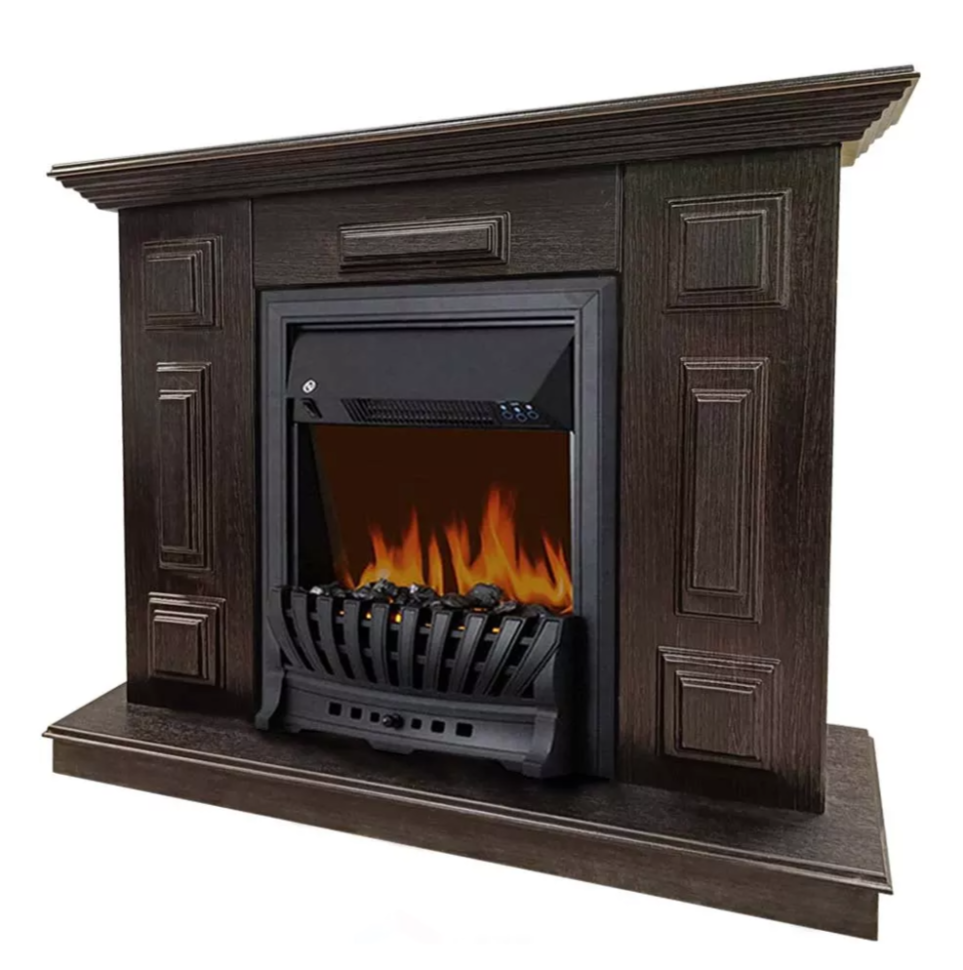 Каминокомплект Хорошие Камины Юпитер с очагом Royal Flame Aspen Black венге в ДНР