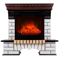 Электрокамин RealFlame Country AO античный дуб с очагом Evrika 25,5 LED Электрокамин RealFlame Country AO античный дуб с очагом Evrika 25,5 LED