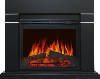 Каминокомплект Royal Flame Lindos черный с очагом Jupiter FX New в ДНР