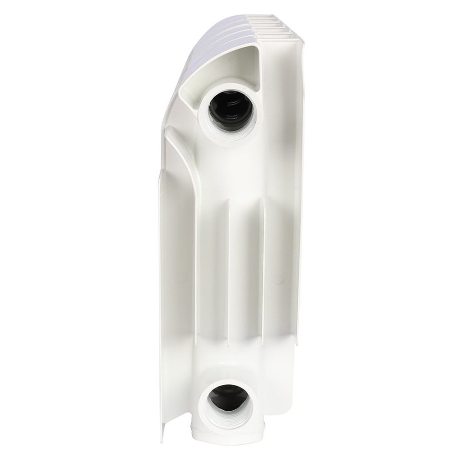 Радиатор алюминиевый Global VOX-R 200 12 секций боковое подключение белый RAL 9010 в ДНР