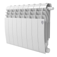 Биметаллический радиатор отопления Royal Thermo BiLiner 350 Bianco Traffico VR80 8 секций в ДНР