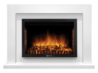 Каминокомплект Firelight Simple 25 с очагом Electrolux EFP/P-2520LS белый в ДНР