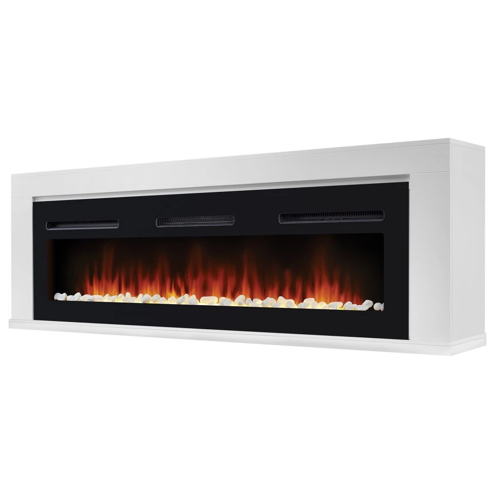 Каминокомплект Firelight Simple Long с очагом Electrolux Infinity EFP/P-1600ULS белый в ДНР