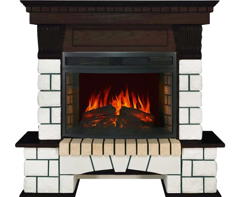 Каминокомплект Royal Flame Pierre Luxe c очагом Dioramic 25 FX в ДНР
