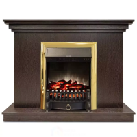 Каминокомплект Хорошие Камины Марс с очагом RealFlame Fobos Lux BR S венге в ДНР
