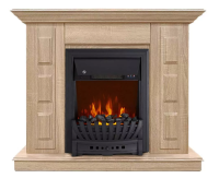 Каминокомплект Хорошие Камины Юпитер с очагом Royal Flame Aspen Black сосна в ДНР