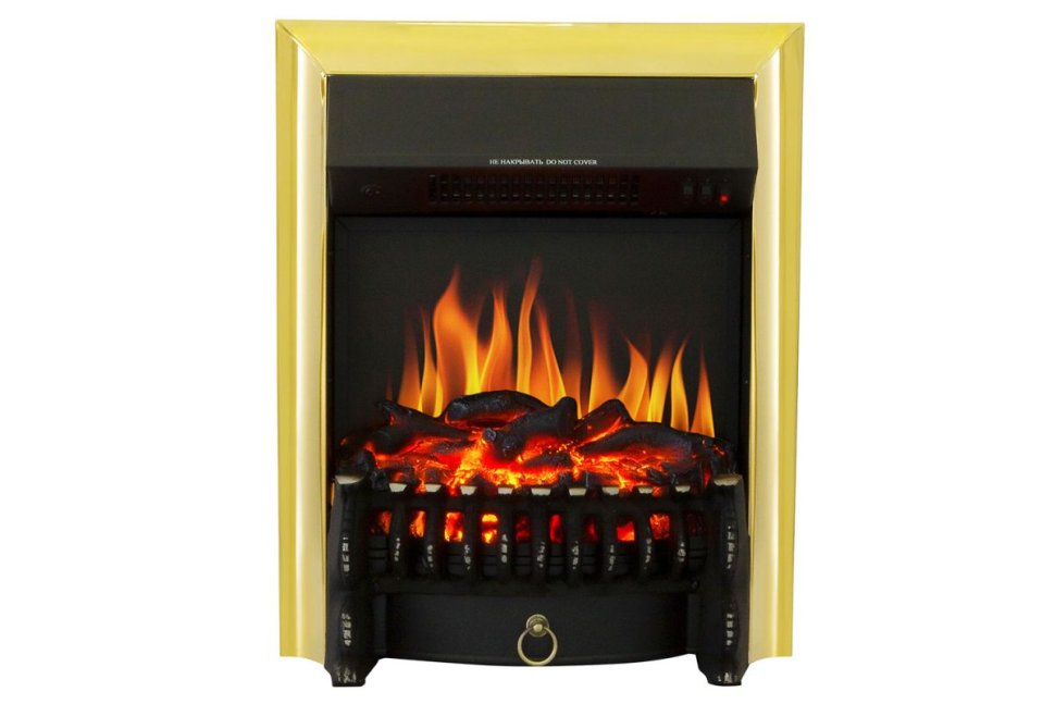 Каминокомплект Royal Flame California STD CRM (Разборный) с очагом Fobos FX Brass санд смоук в ДНР