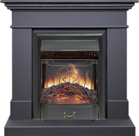 Каминокомплект Royal Flame California STD SFT с очагом Majestic FX Black серый графит (разборный) в ДНР