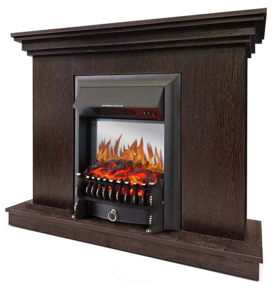Каминокомплект Хорошие Камины Марс с очагом Royal Flame Fobos FX M Black венге в ДНР