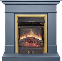 Каминокомплект Royal Flame California STD CRM (Разборный) с очагом Majestic FX M Brass санд антрацит в ДНР