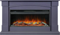 Каминокомплект Royal Flame Boston 42 SFT (Разборный) с очагом Vision 42 LOG LED серый графит в ДНР