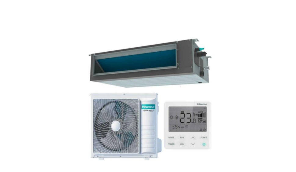 Канальная сплит-система Hisense AUD-36UX4REH8/AUW-36U4RK7 Heavy EU DC Inverter R32 Wi-Fi в ДНР