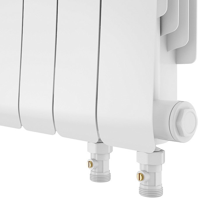 Биметаллический радиатор отопления Royal Thermo Infinity 300 Bianco Traffico VR80 10 секций в ДНР