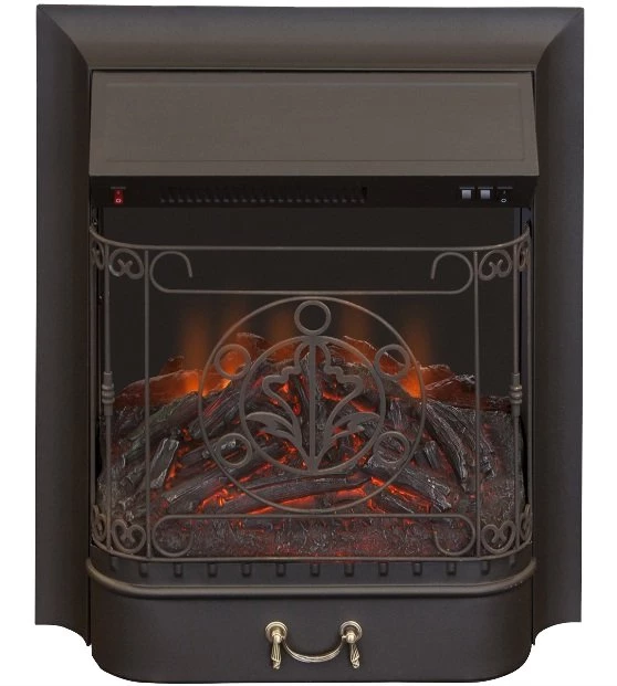 Каминокомплект Interflame Аспен бежевый патина с очагом Majestic FX M Black в ДНР