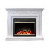 Каминокомплект RealFlame Leticia 26 с очагом Moonblaze Lux Brass в ДНР