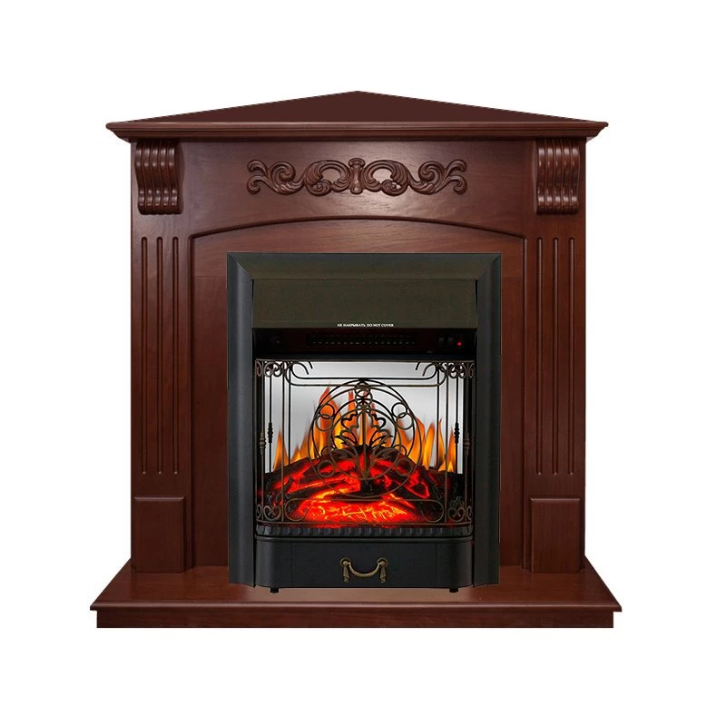 Каминокомплект Royal Flame Sorrento угловой c очагом Majestic FX M Black в ДНР