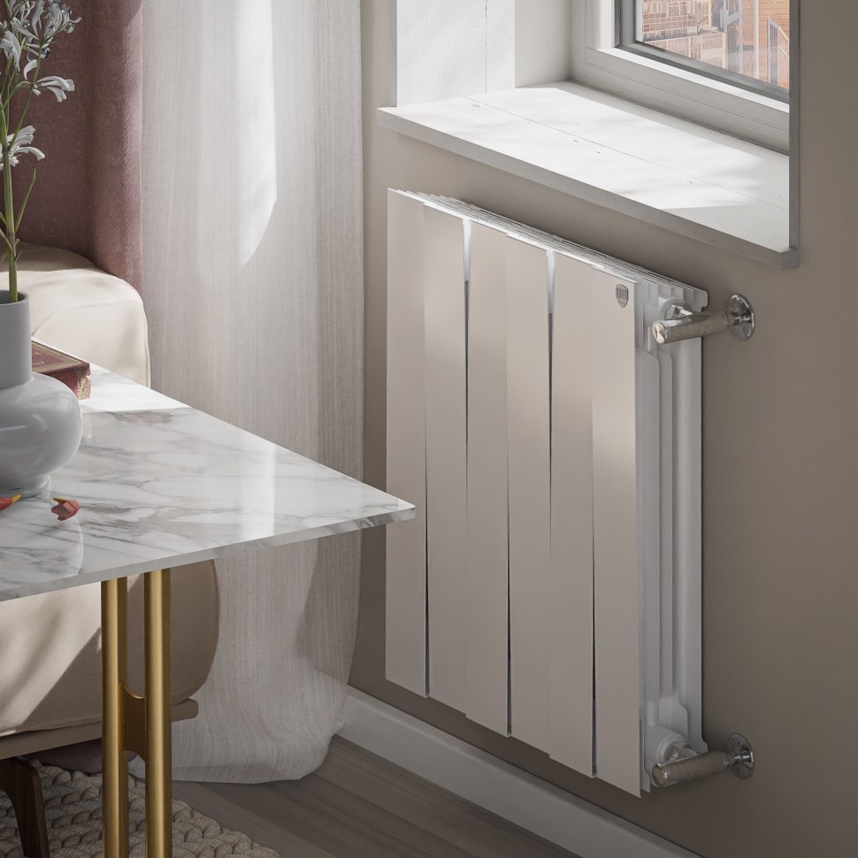 Биметаллический радиатор отопления Royal Thermo PianoForte 500 белый 6 секций в ДНР