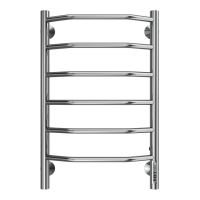 Электрический полотенцесушитель Terminus Виктория П6 400х650 quick touch