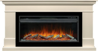 Каминокомплект Royal Flame California с очагом Vision 42 LOG LED слоновая кость (Высота 860) в ДНР
